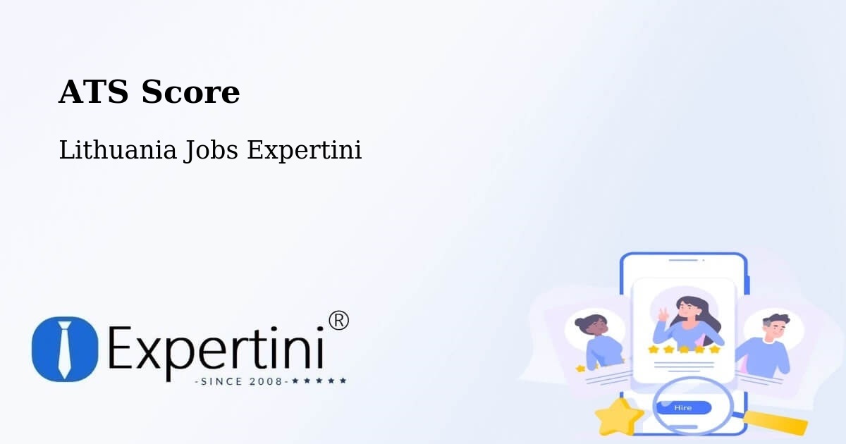 Resume ATS Score & Job Description Match Tool – Pabradė - Lithuania Jobs Expertini