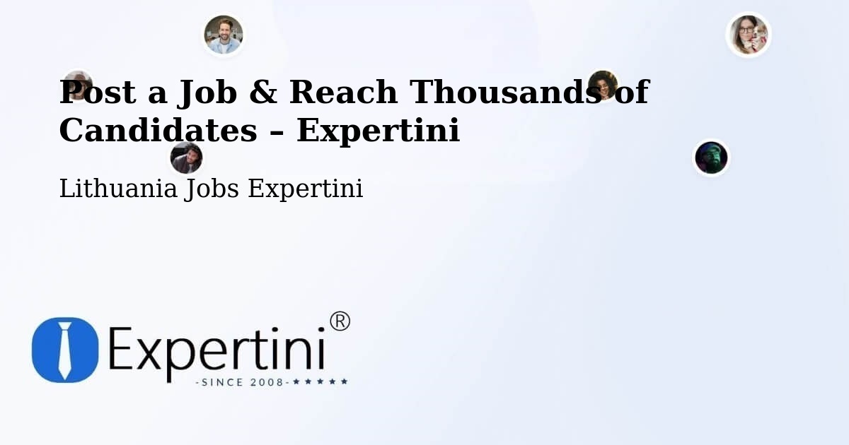 Post a Job in Pabradė – Hire the Right Talent - Pabradė, Lithuania Jobs Expertini